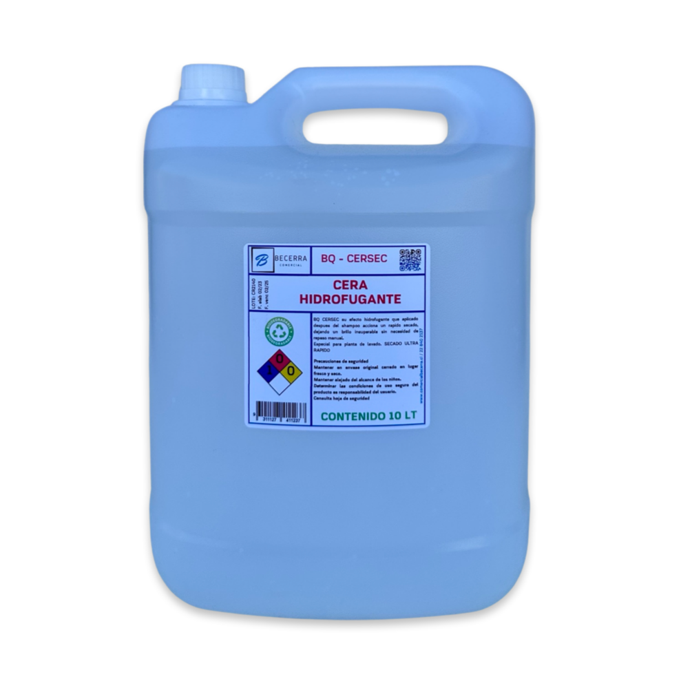 Cera Secado Rápido Hidrofugante 10 LT