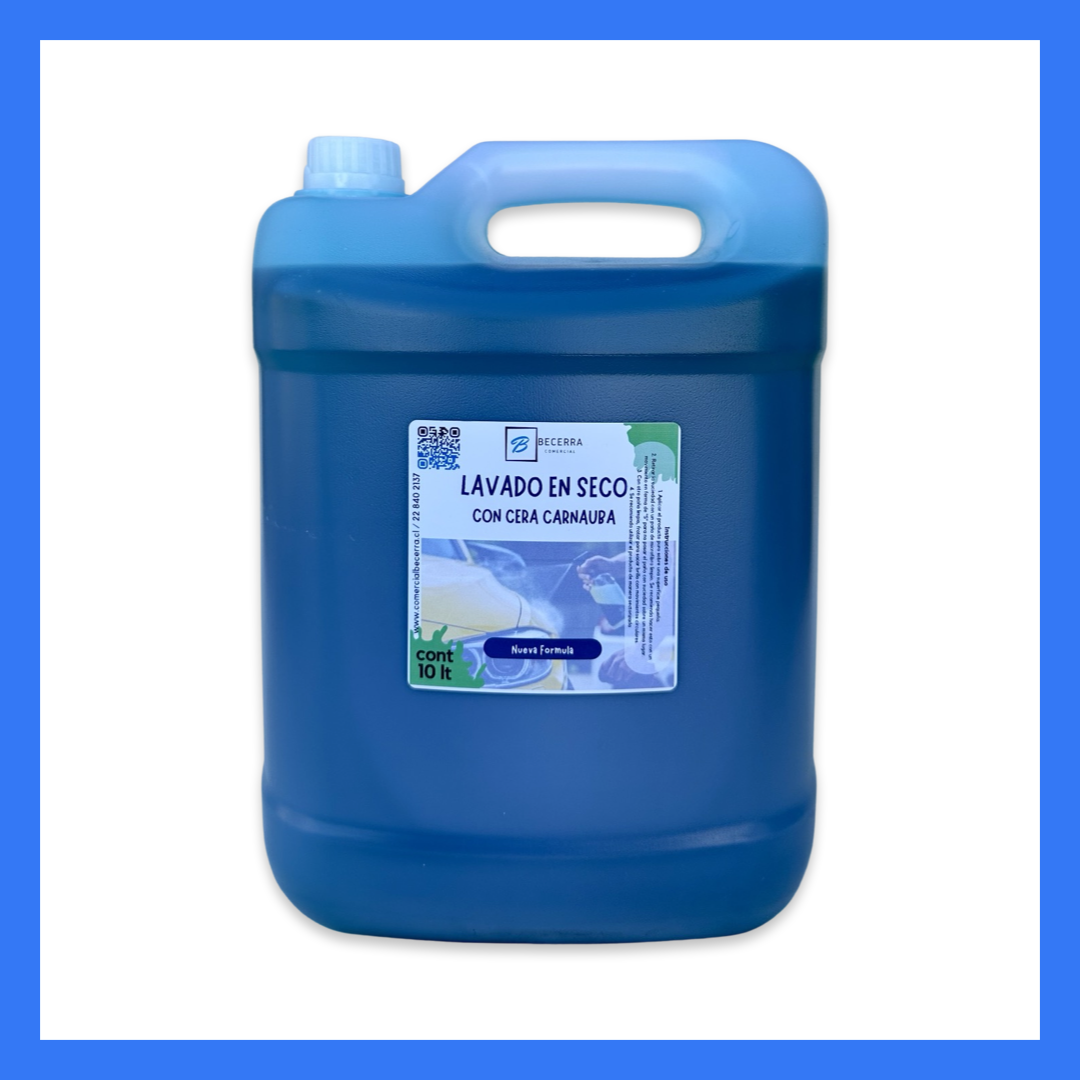 Lavado Seco Con Carnauba 10 LT