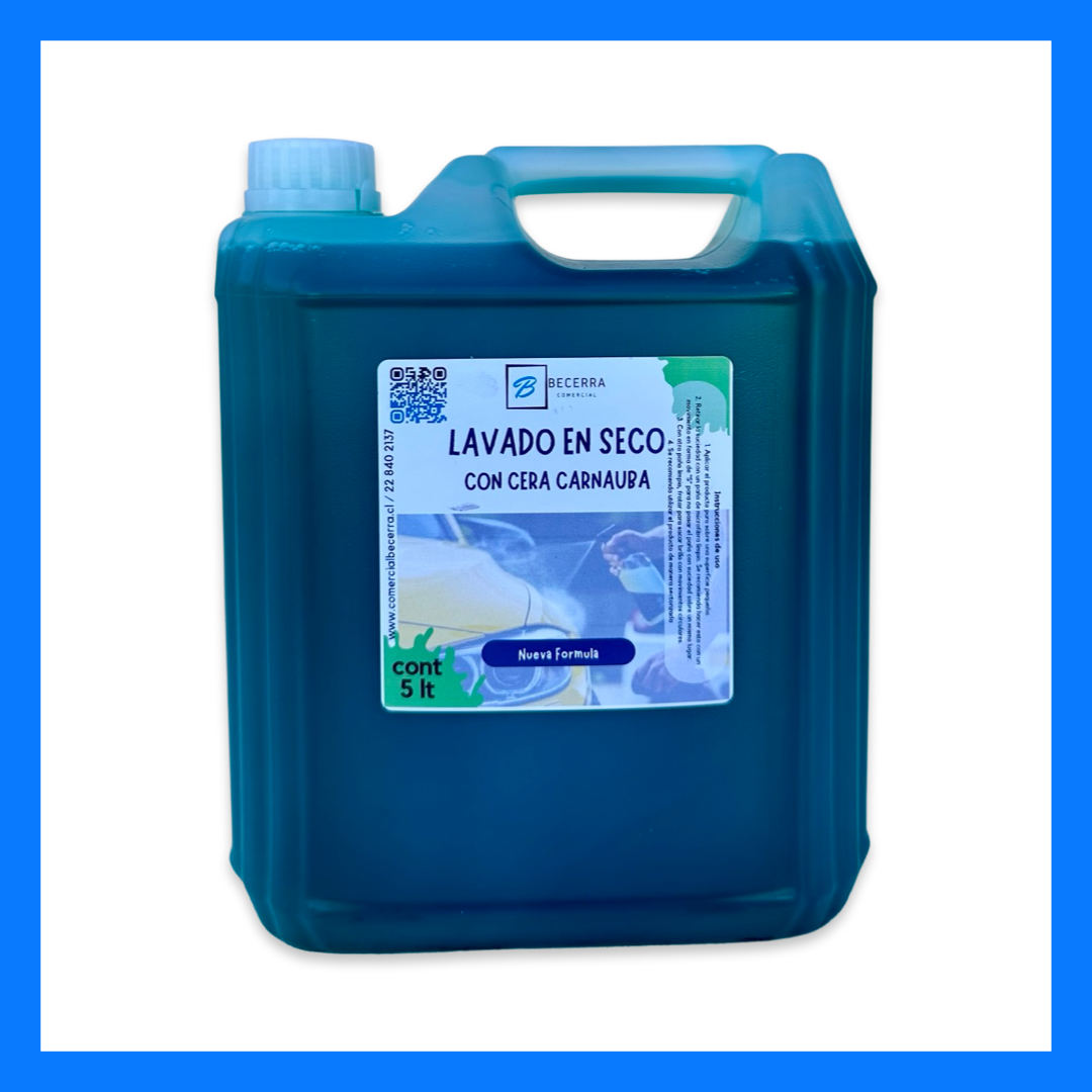 Lavado Seco Con Carnauba 5 LT