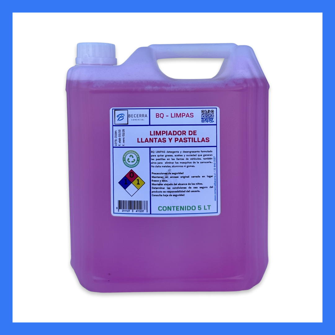 Limpia Llantas Enérgico 5 LT