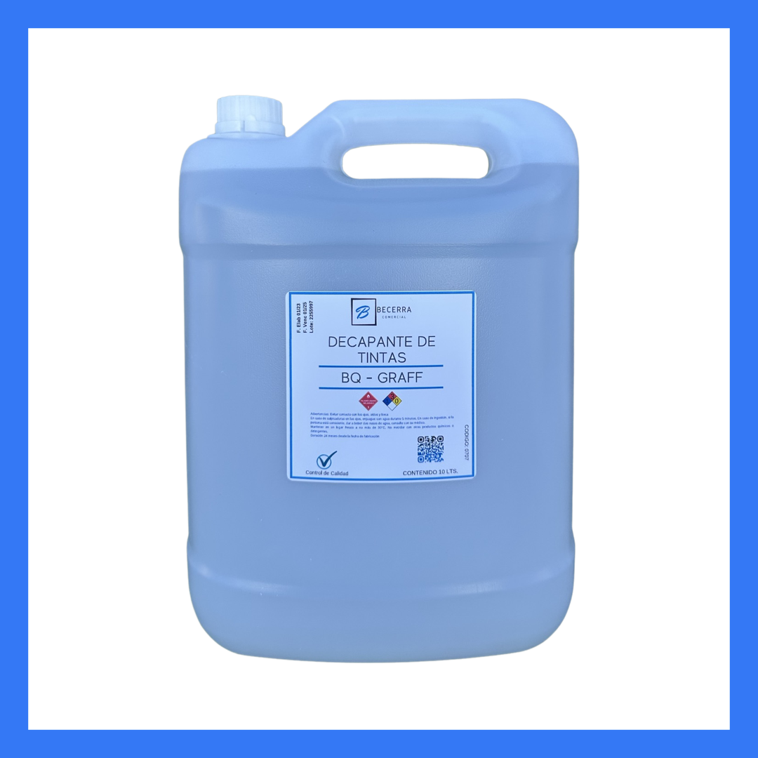 Decapante Líquido Imprenta 10 LT