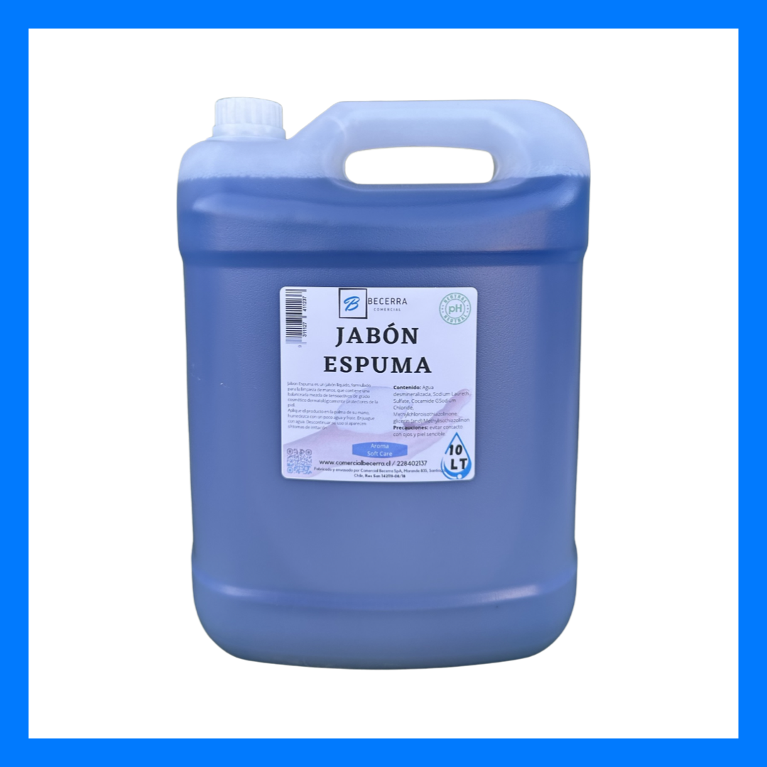 Jabón Espuma para Dispensador 10 LT