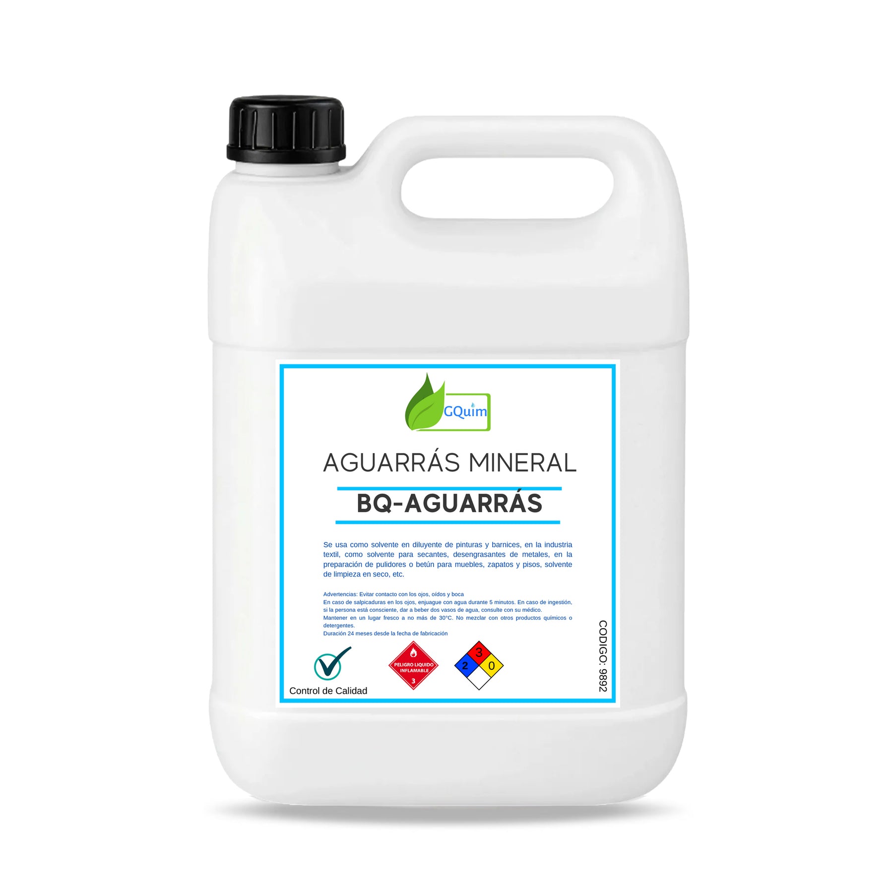 Aguarrás Mineral 10 LT