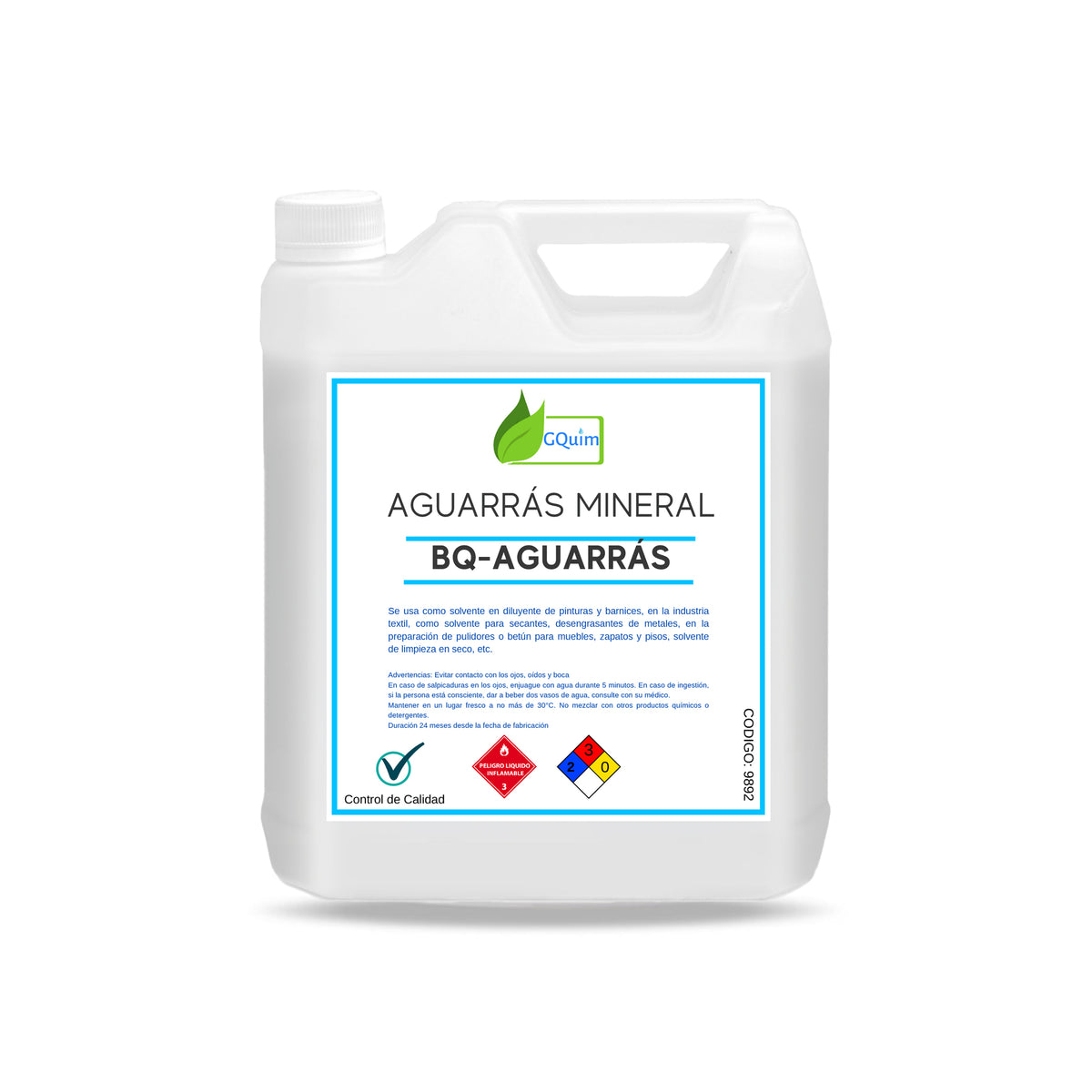 Aguarrás Mineral 5 LT