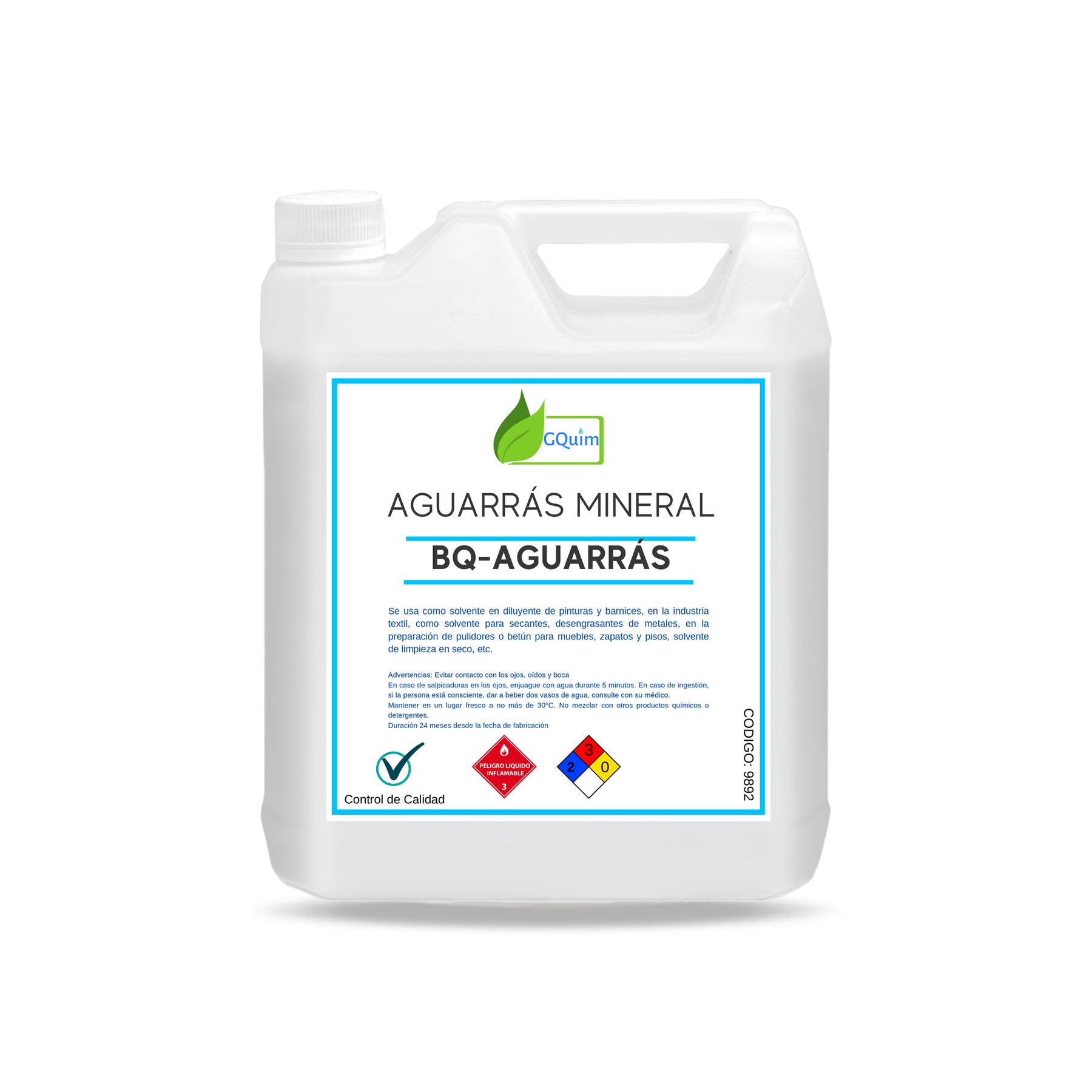 Aguarrás Mineral 5 LT