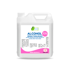 Alcohol Desnaturalizado 70% 5L - Desinfectante Certificado ISP