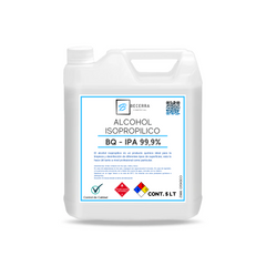 Alcohol Isopropílico IPA 99,9 Puro 5 LT