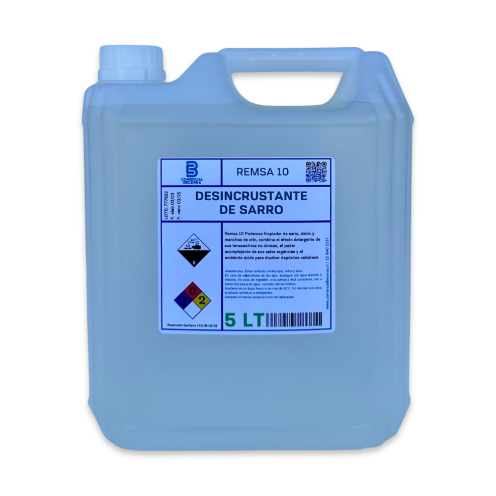 Eliminador de Sarro 5 LT