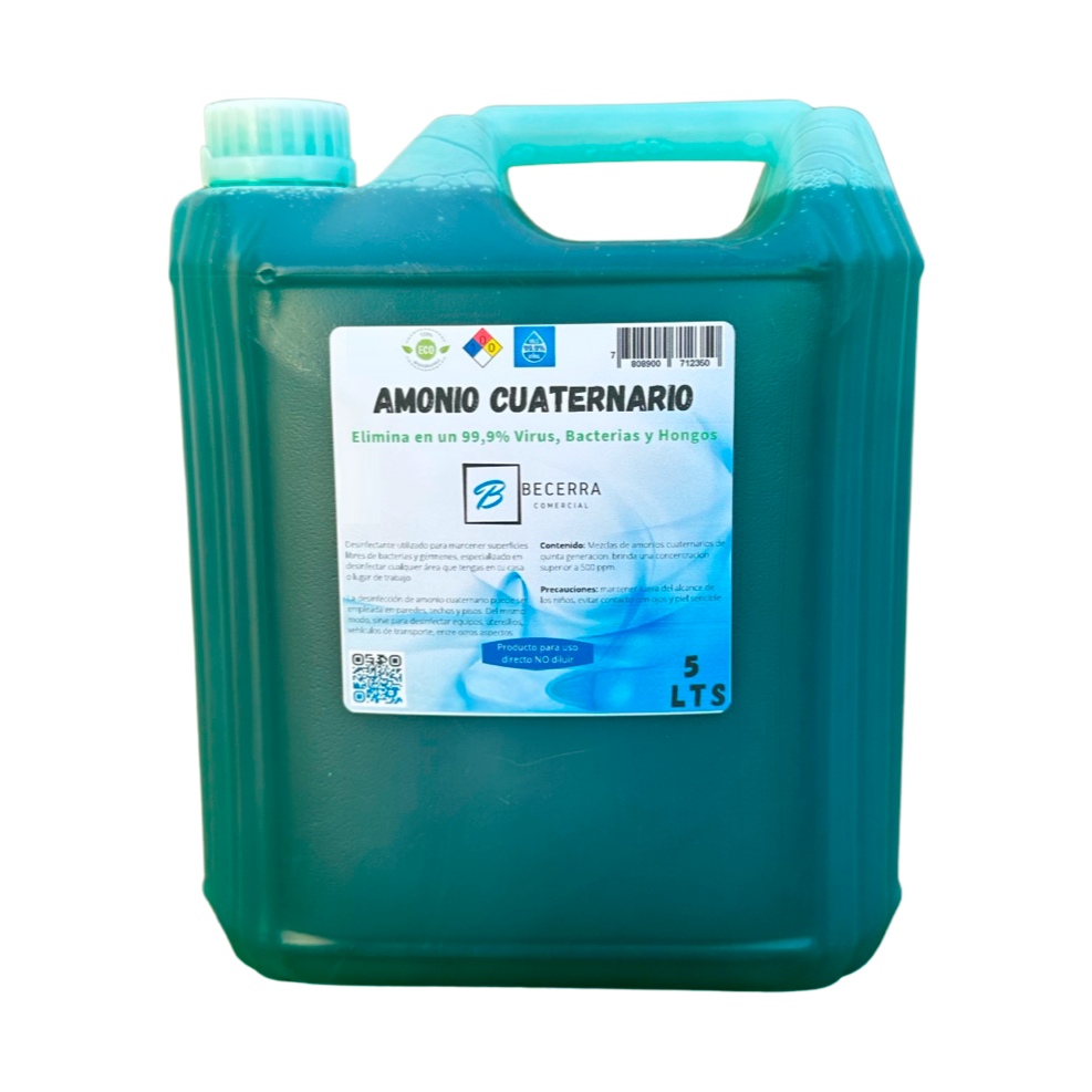 Amonio Cuaternario 5ta Generación 5 LT
