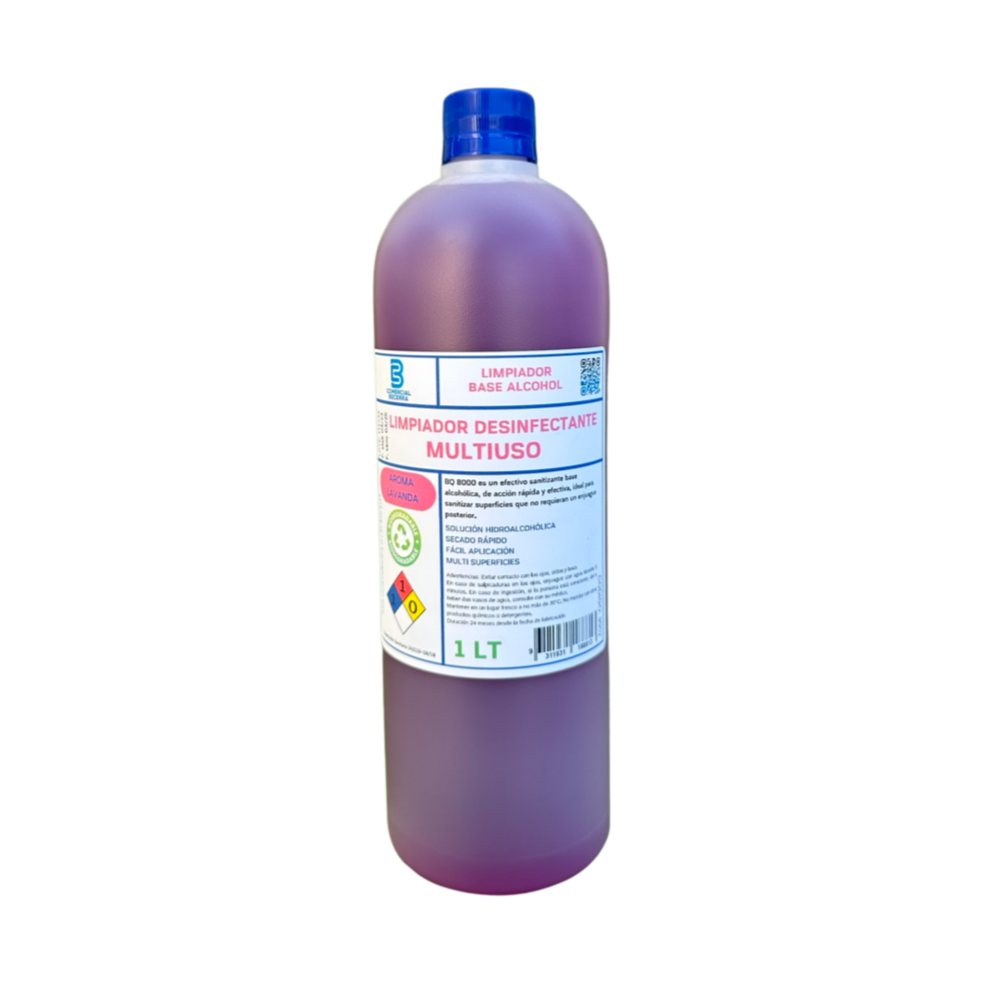 Limpiador Multiuso Base Alcohol 1 LT